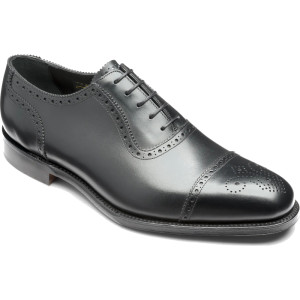Loake Strand Black Calf