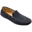 loake donington navy suede