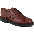 Sanders Salisbury in Brown Waxy Leather-0
