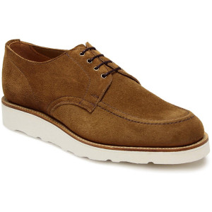 Sanders Henry tobacco suede