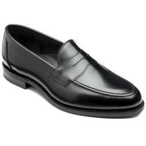 Loake-imperial-black-rubber-G